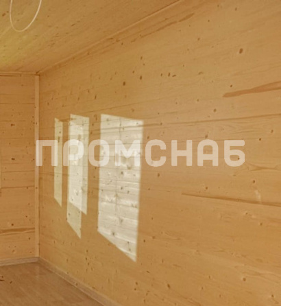 Блок-контейнер 3 метровый с отделкой вагонкой внутри от производителя