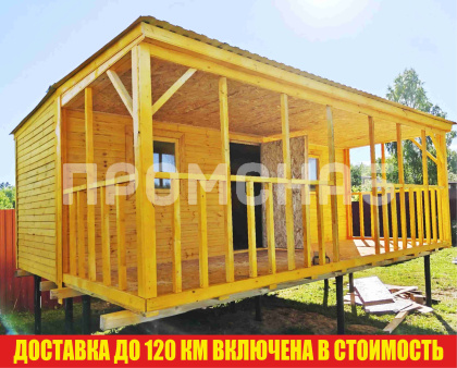 Летний домик с террасой