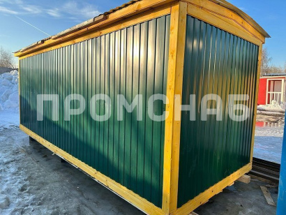 Бытовка для рабочих утепленная с тамбуром от производителя