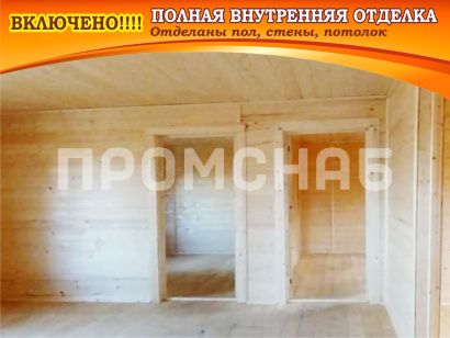 Деревянный дачный домик от производителя