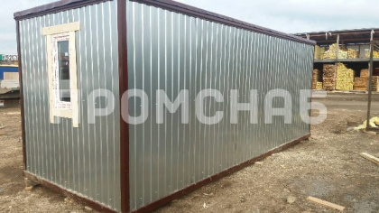 Вагончик металлический утепленный для проживания рабочих
