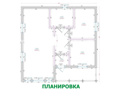 Каркасный дом под ключ сборный от производителя