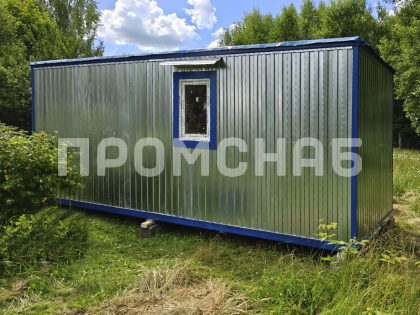 Бытовка металлическая с тамбуром 