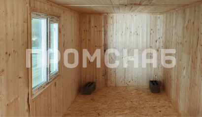Бытовка с большим окном в Московской области от производителя