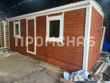 Вагончик распашенка для рабочих 6 метров