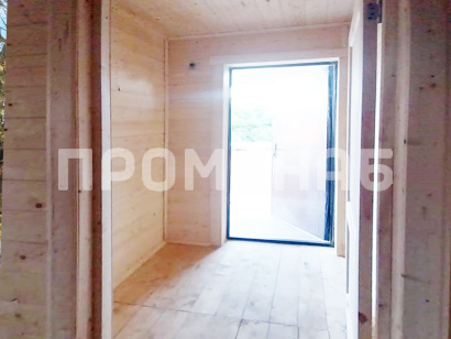 Дом одноэтажный каркасный с террасой от производителя