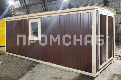 Готовый хозблок с воротами в Московской области