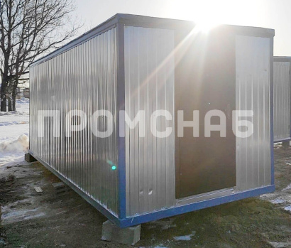 Бытовка с панорамными окнами от производителя