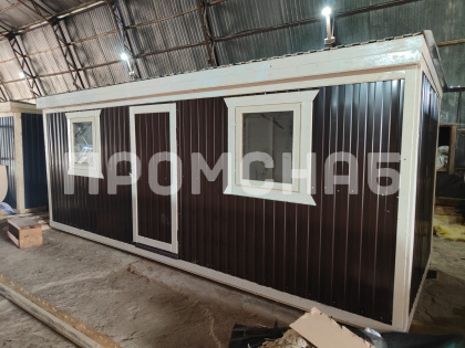 Строительный вагончик с утеплением