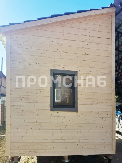 Большая бытовка 6 на 3 с односкатной крышей от производителя