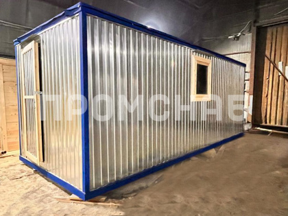 Металлическая бытовка для дачи 6 метров