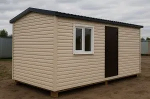 Чем обшить бытовку снаружи